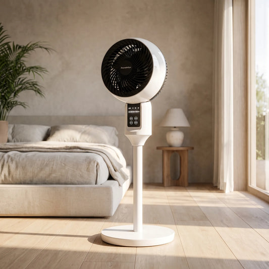Leiser Standventilator mit Fernbedienung – Aerostream