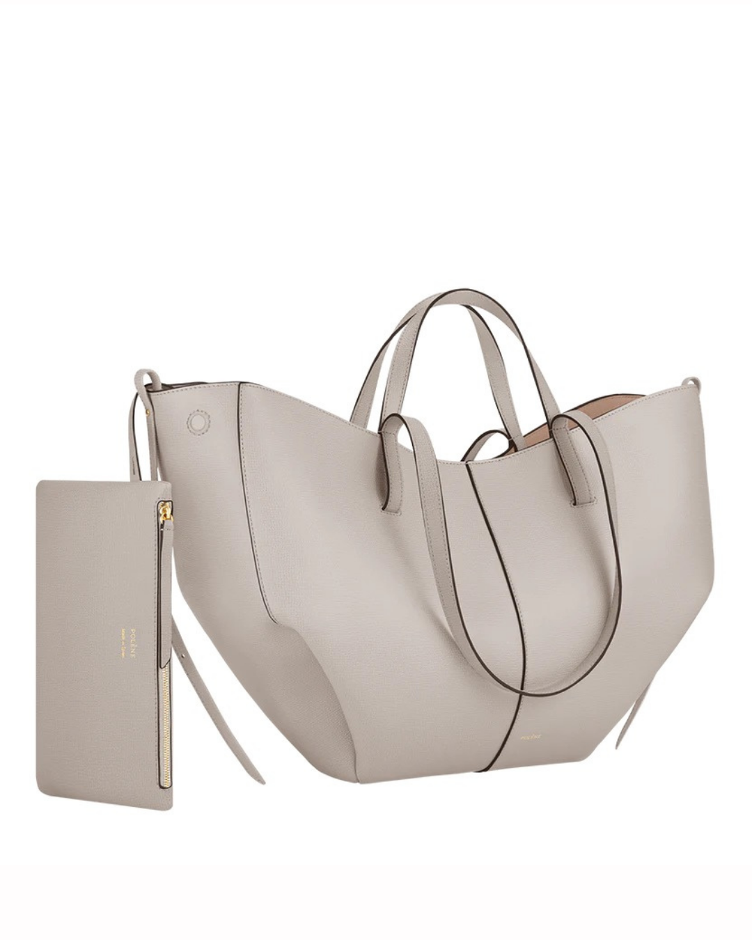 Women's Calf Leather Tote Bag – Magnetic Closure | LolFinds