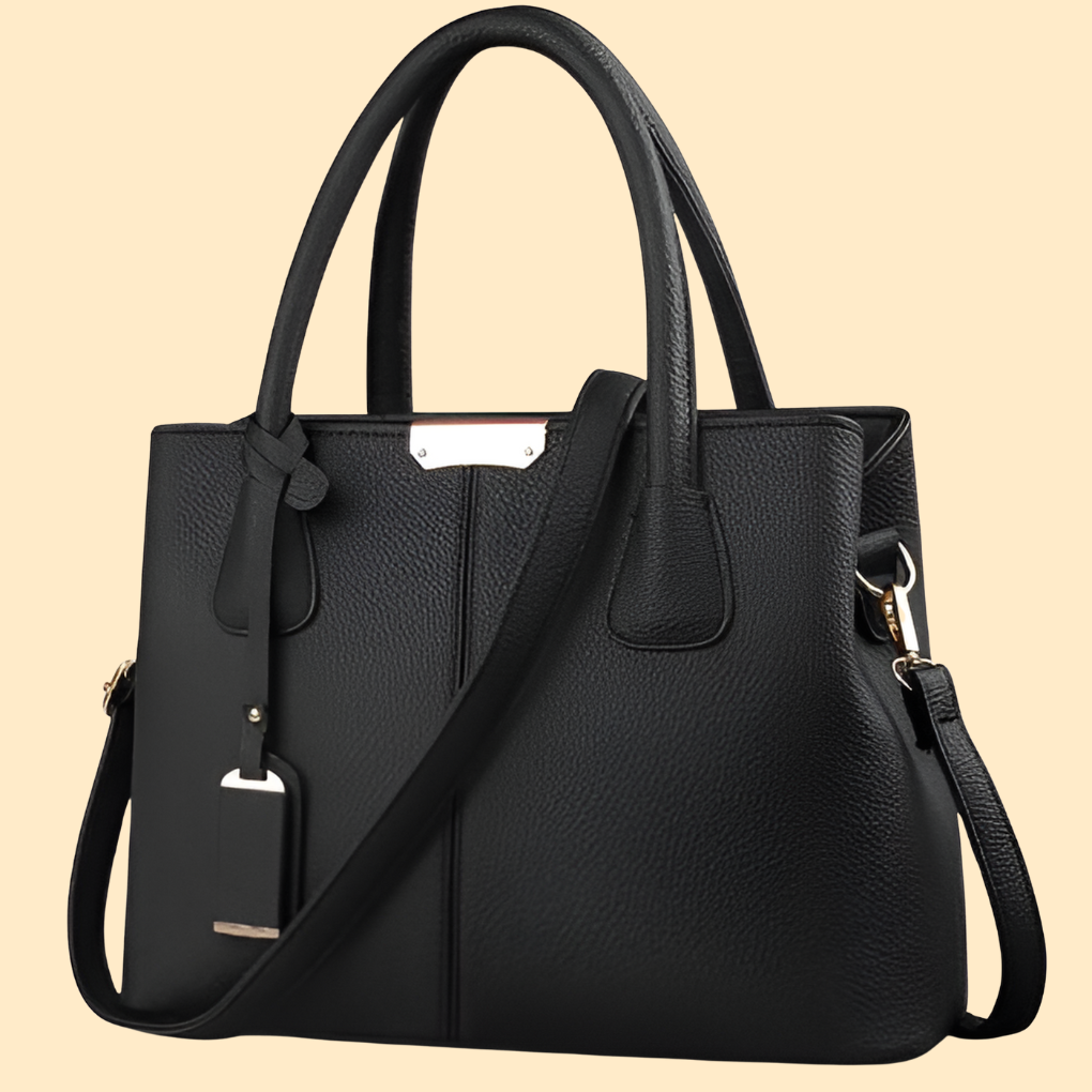 Elegante Lederschultertasche für Frauen