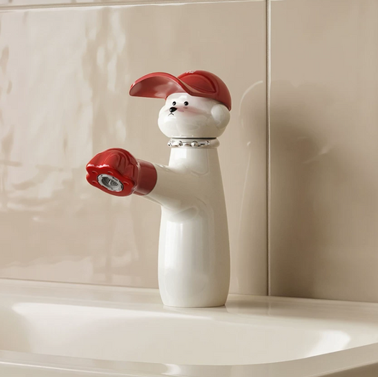 Good Boy Puppy Pull-Out Kitchen Faucet
