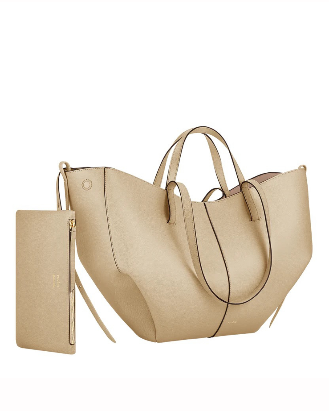 Women's Calf Leather Tote Bag – Magnetic Closure | LolFinds