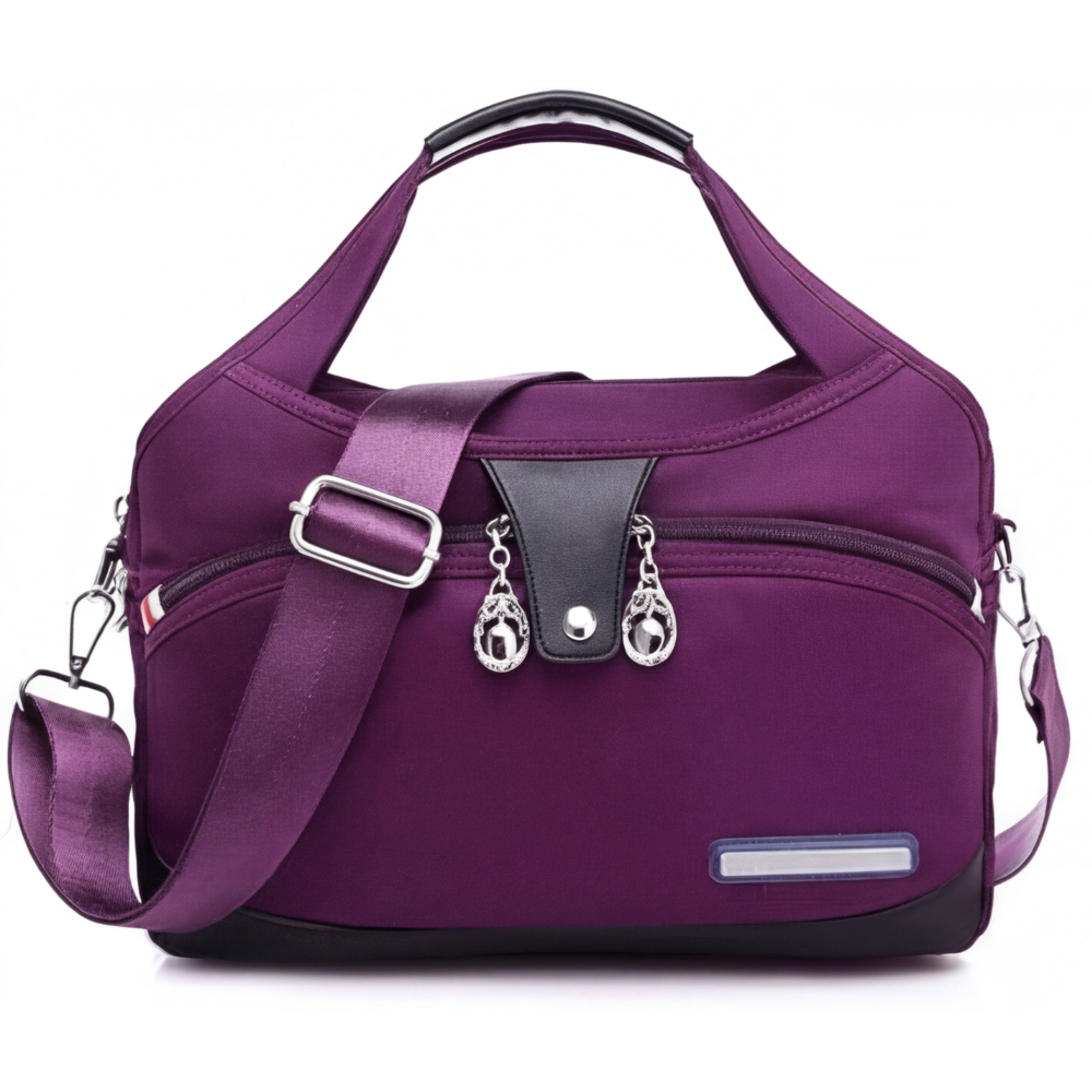 Carreau - Multi Pocket Crossbody Bag