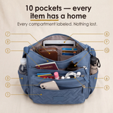 Velora – Lightweight Quilted Crossbody Bag
