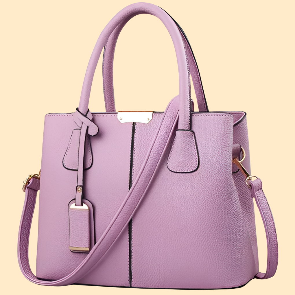 Elegante Lederschultertasche für Frauen