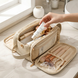 Glossa - Large Capacity Makeup Organizer with Brush Protectors