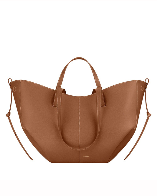 Women's Calf Leather Tote Bag – Magnetic Closure | LolFinds