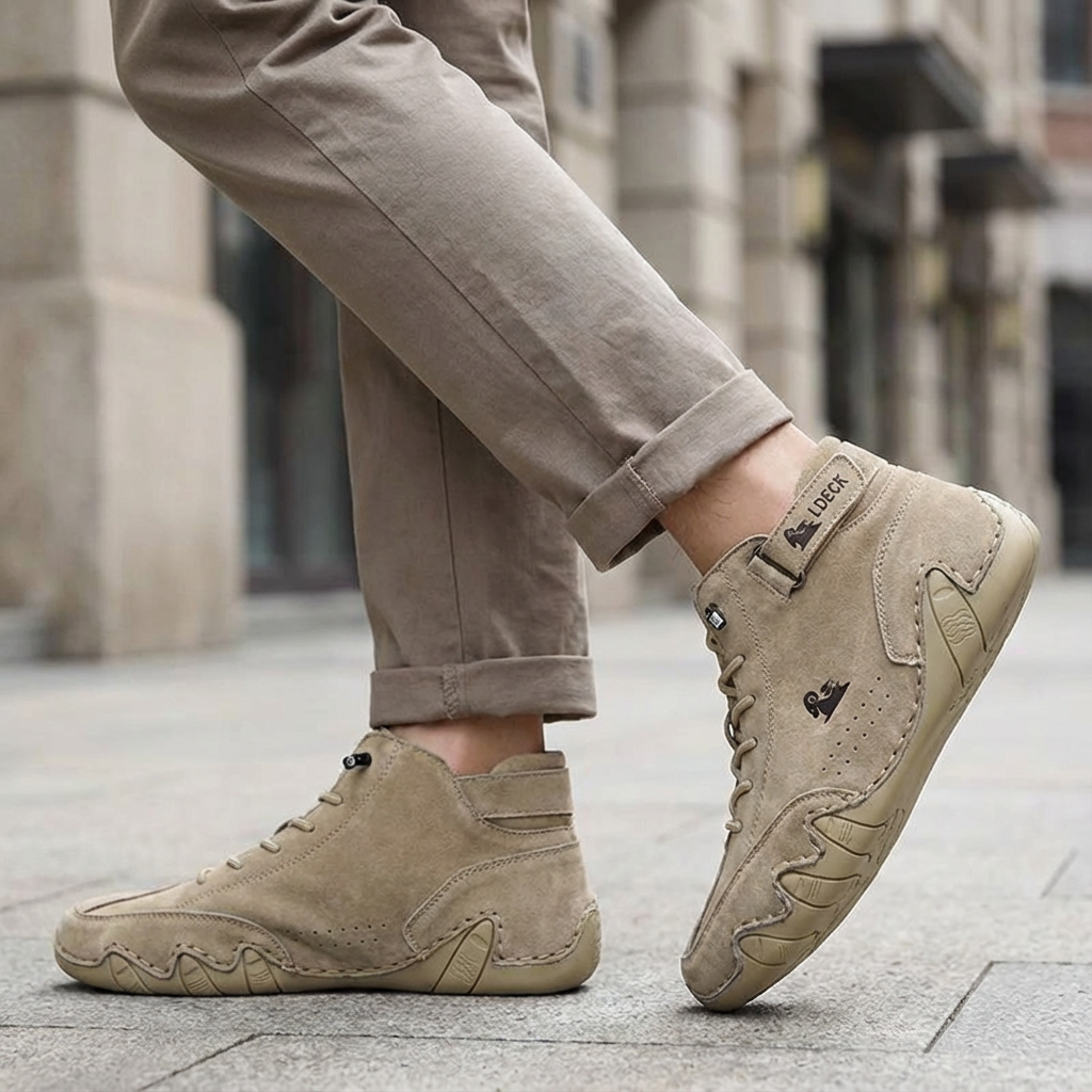 Orthopädische Stiefelette – Komfortstiefel mit Fußgewölbestütze | Ldeck