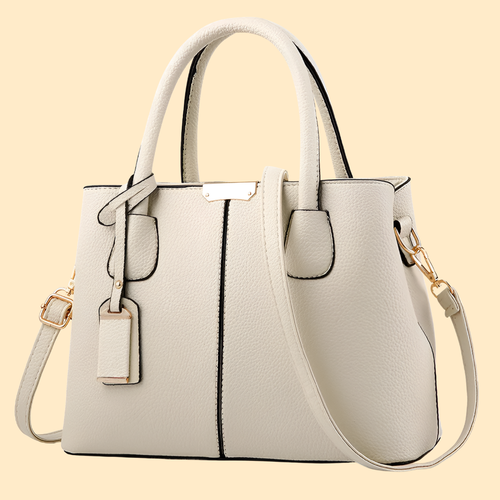 Elegante Lederschultertasche für Frauen