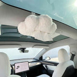 Cloud Shape Hanging Car Tissue Box