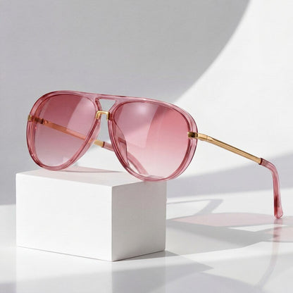 Flieger-Sonnenbrille – Doppelsteg, UV400-Gläser