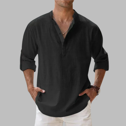 Men’s Relaxed Cotton Summer Shirt