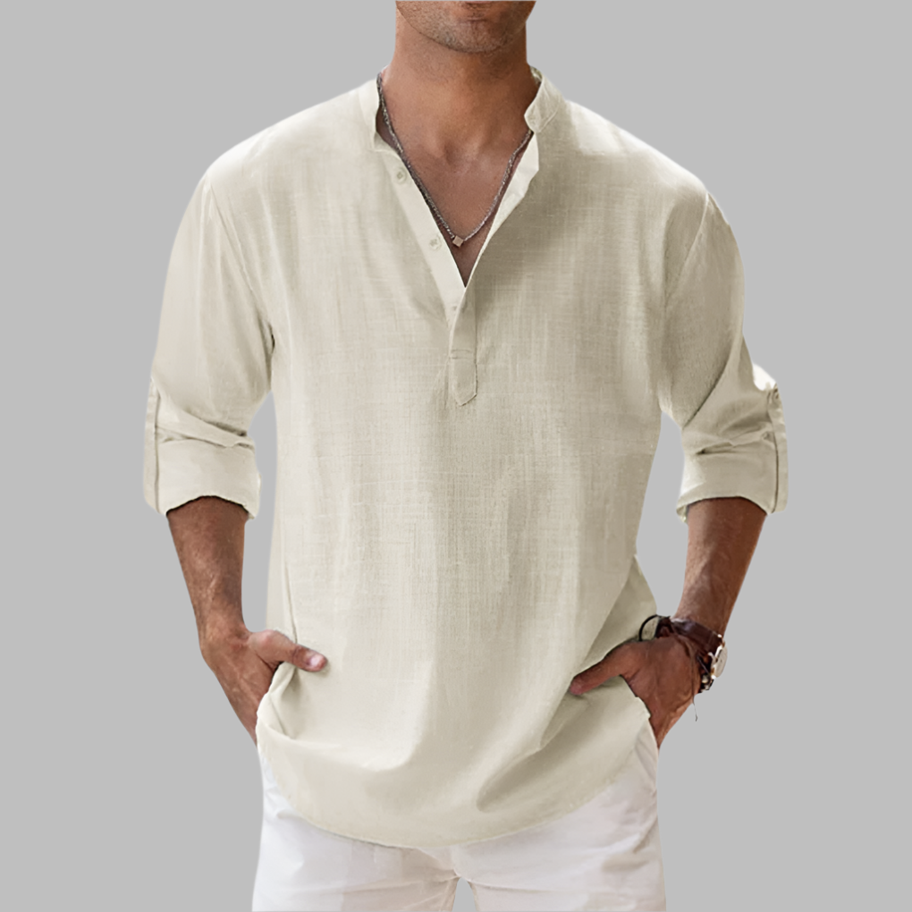 Men’s Relaxed Cotton Summer Shirt