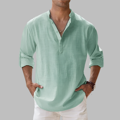 Men’s Relaxed Cotton Summer Shirt