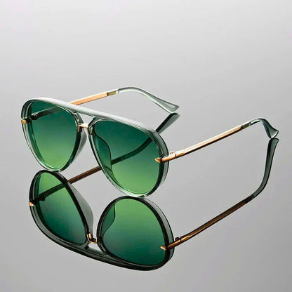 Flieger-Sonnenbrille – Doppelsteg, UV400-Gläser