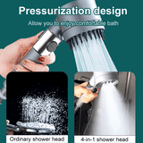 TURBOHEAD – High Pressure Shower Head with Filtration System for Clean Water