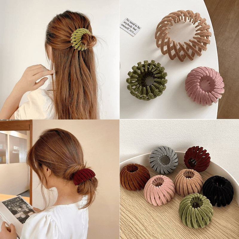 Gripiva - Snap-On Bird Nest Hair Clip for Women