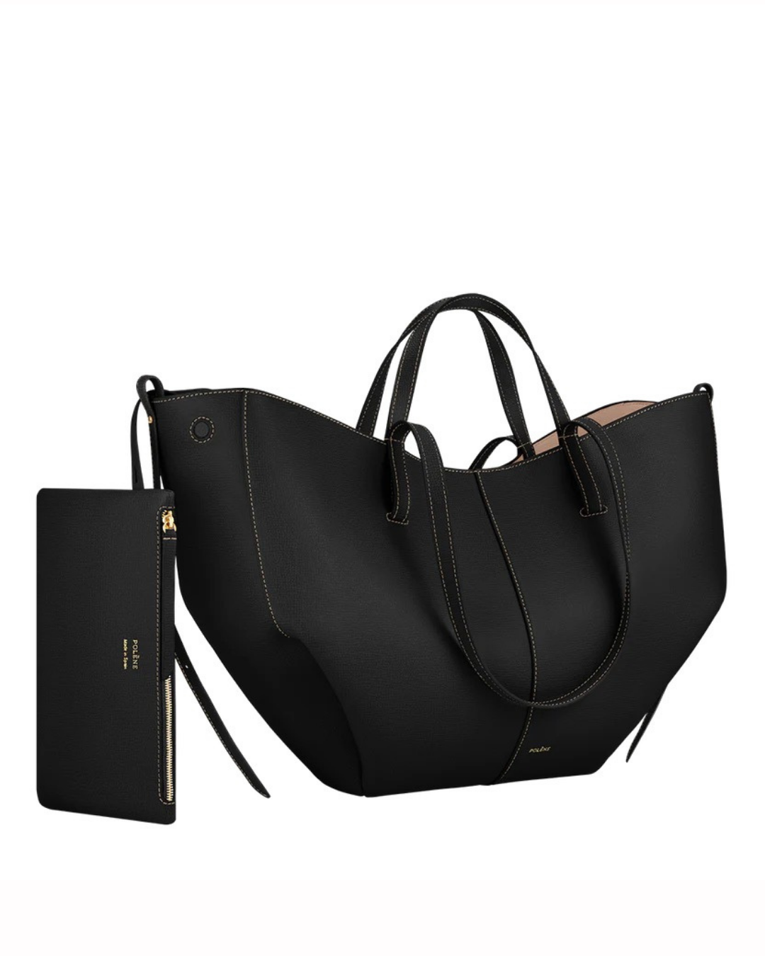 Women's Calf Leather Tote Bag – Magnetic Closure | LolFinds