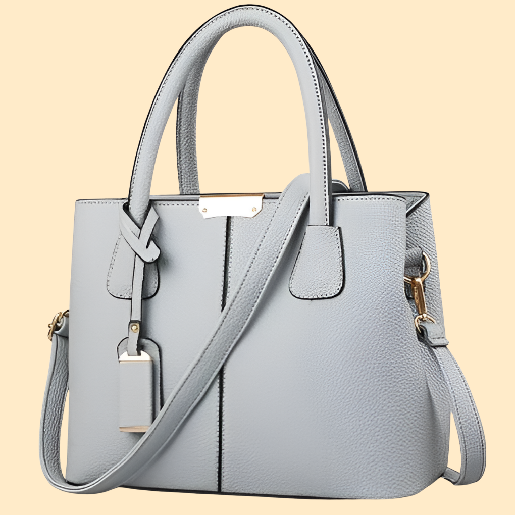 Elegante Lederschultertasche für Frauen