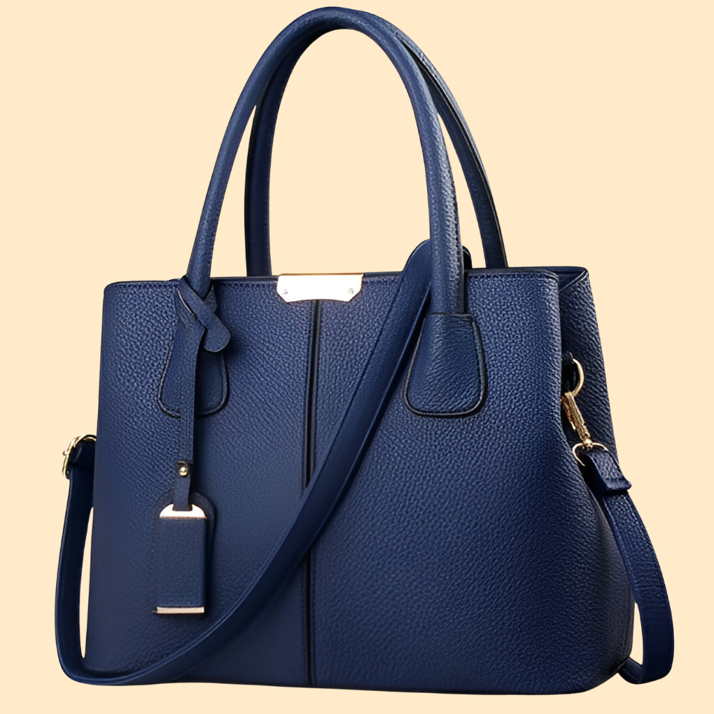 Elegante Lederschultertasche für Frauen