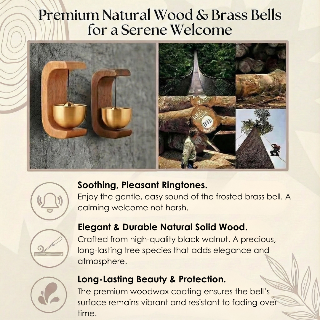 Zenvane – Wooden Energy Cleansing Door Chime