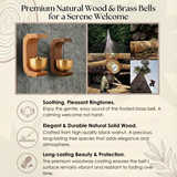 Zenvane – Wooden Energy Cleansing Door Chime