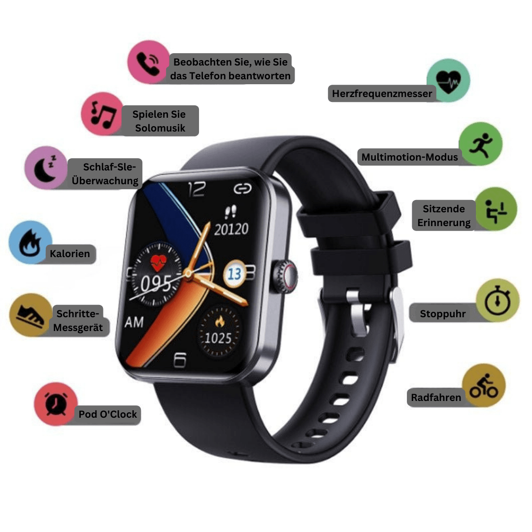 GLUCOWATCH – Blood Glucose Monitoring Watch for Painless Health Tracking