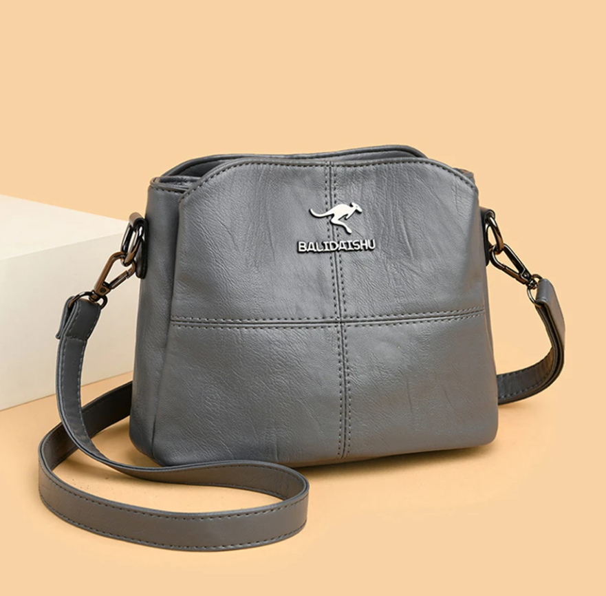 Women's Leather Handbag – Elegant Shoulder Tote