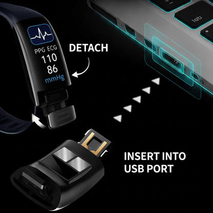 BIOWATCH – Smartwatch with ECG, Blood Pressure and Sleep Monitoring