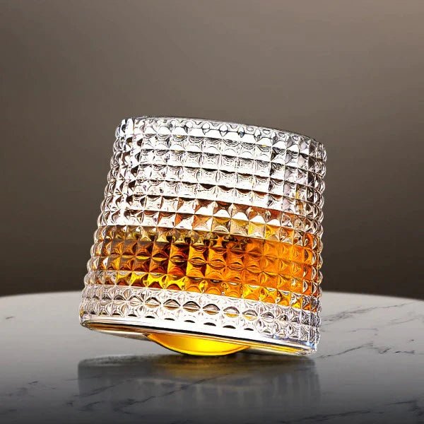 SPINSPIRIT – Rotating Whiskey Glasses for a Refined Touch