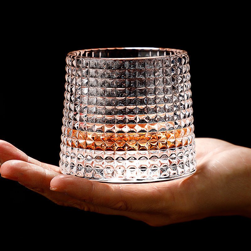SPINSPIRIT – Rotating Whiskey Glasses for a Refined Touch