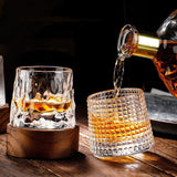 SPINSPIRIT – Rotating Whiskey Glasses for a Refined Touch