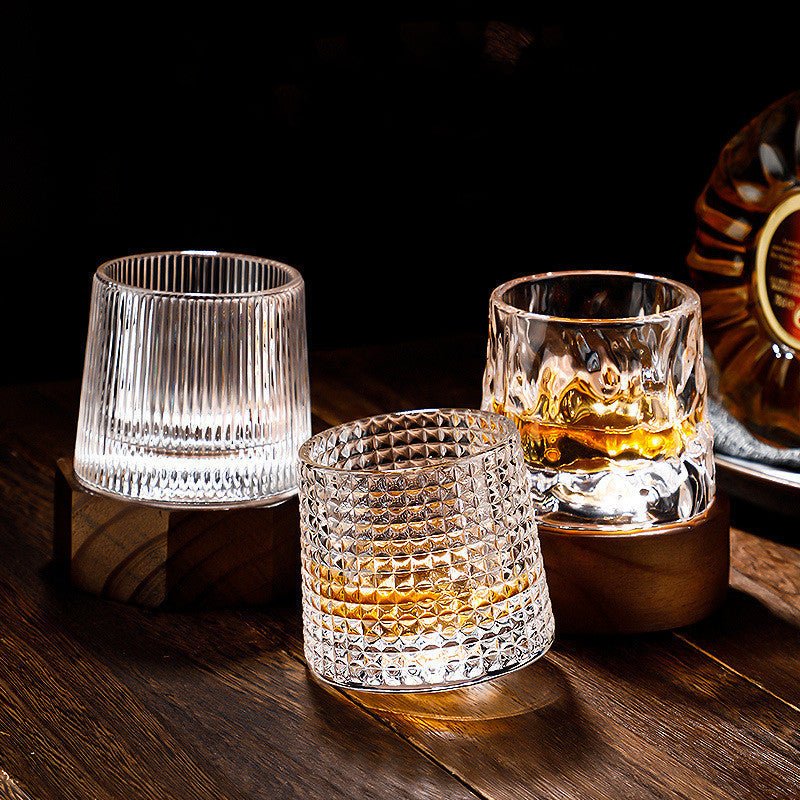 SPINSPIRIT – Rotating Whiskey Glasses for a Refined Touch