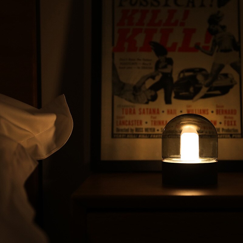 Vintage-Mini-Pastell-Nachtlampe