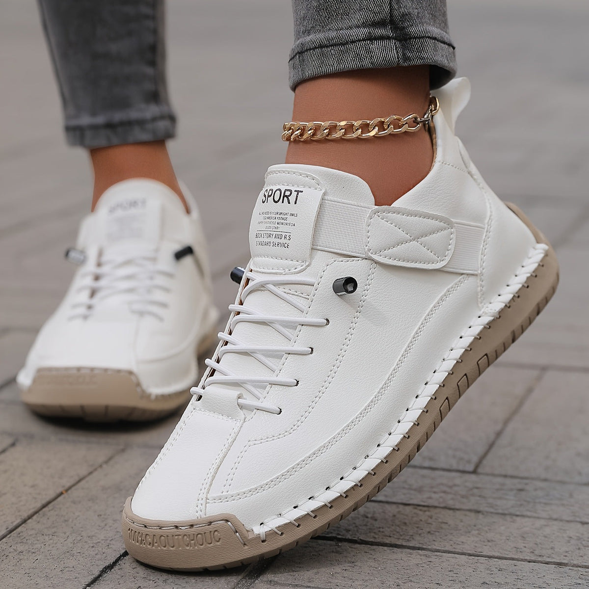 Damen Sneaker Evelyn – Bequem mit Fußgewölbe-Stütze