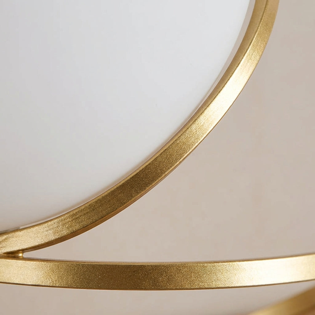 Moderne Spiral-Tischlampe – Spiralis