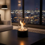 SLEEKFLAME – Smokeless Table Fireplace for Stylish Indoor & Outdoor Use