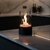 SLEEKFLAME – Smokeless Table Fireplace for Stylish Indoor & Outdoor Use