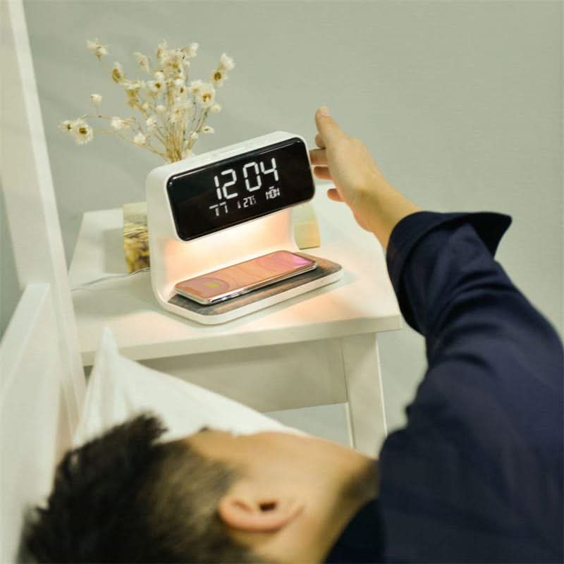KLARBLICK – Clear LCD Alarm Clock with Dimming Function