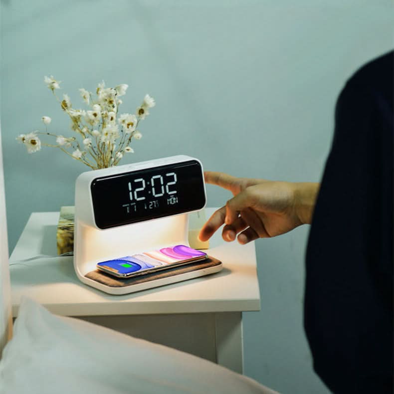 KLARBLICK – Clear LCD Alarm Clock with Dimming Function