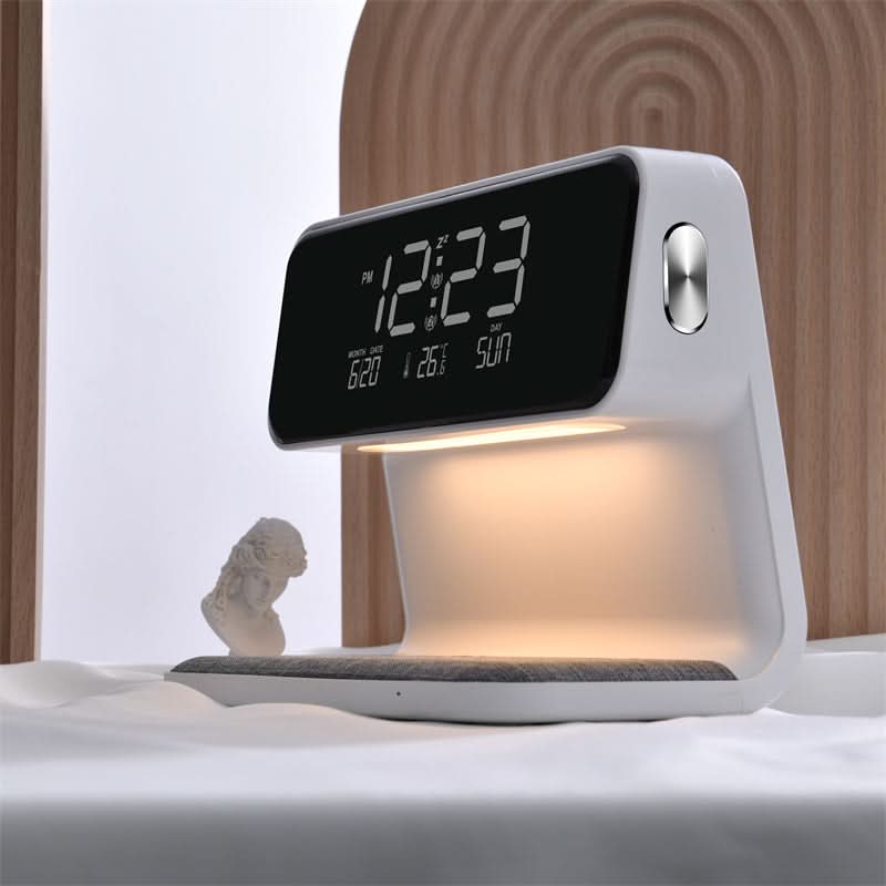 KLARBLICK – Clear LCD Alarm Clock with Dimming Function