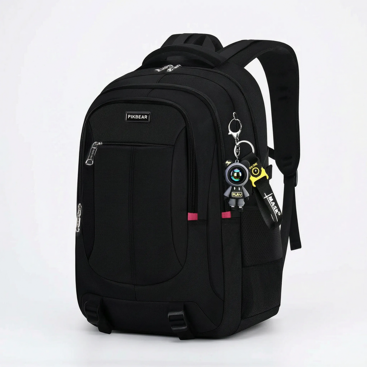 Formstabiler Schulrucksack mit mehreren Fächern – Zenthos