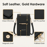 Carrara - Touch through crossbody phone purse
