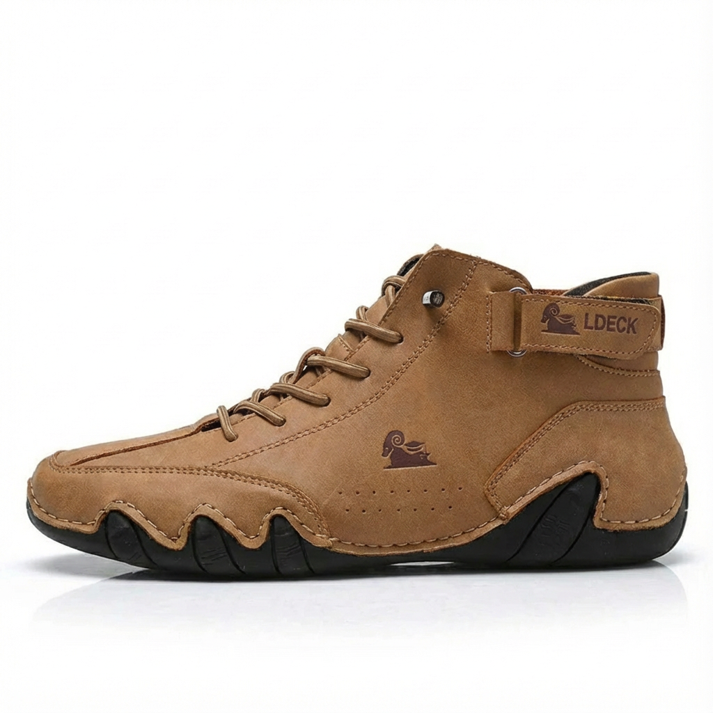 Orthopädische Stiefelette – Komfortstiefel mit Fußgewölbestütze | Ldeck