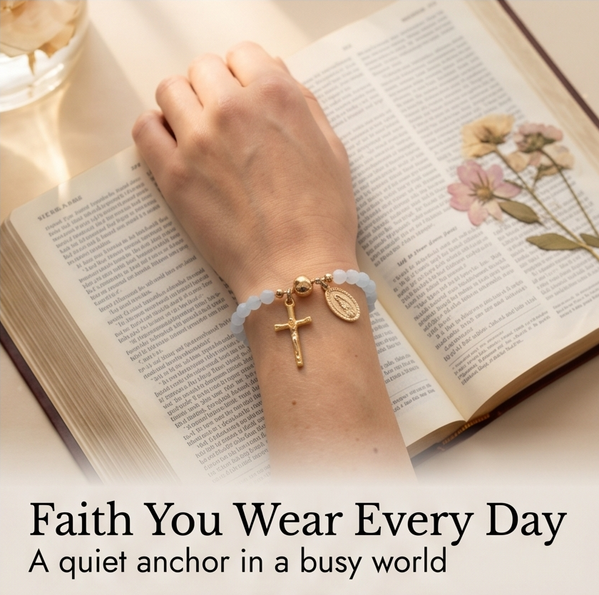 Aveluna – Handmade Rosary Bracelet