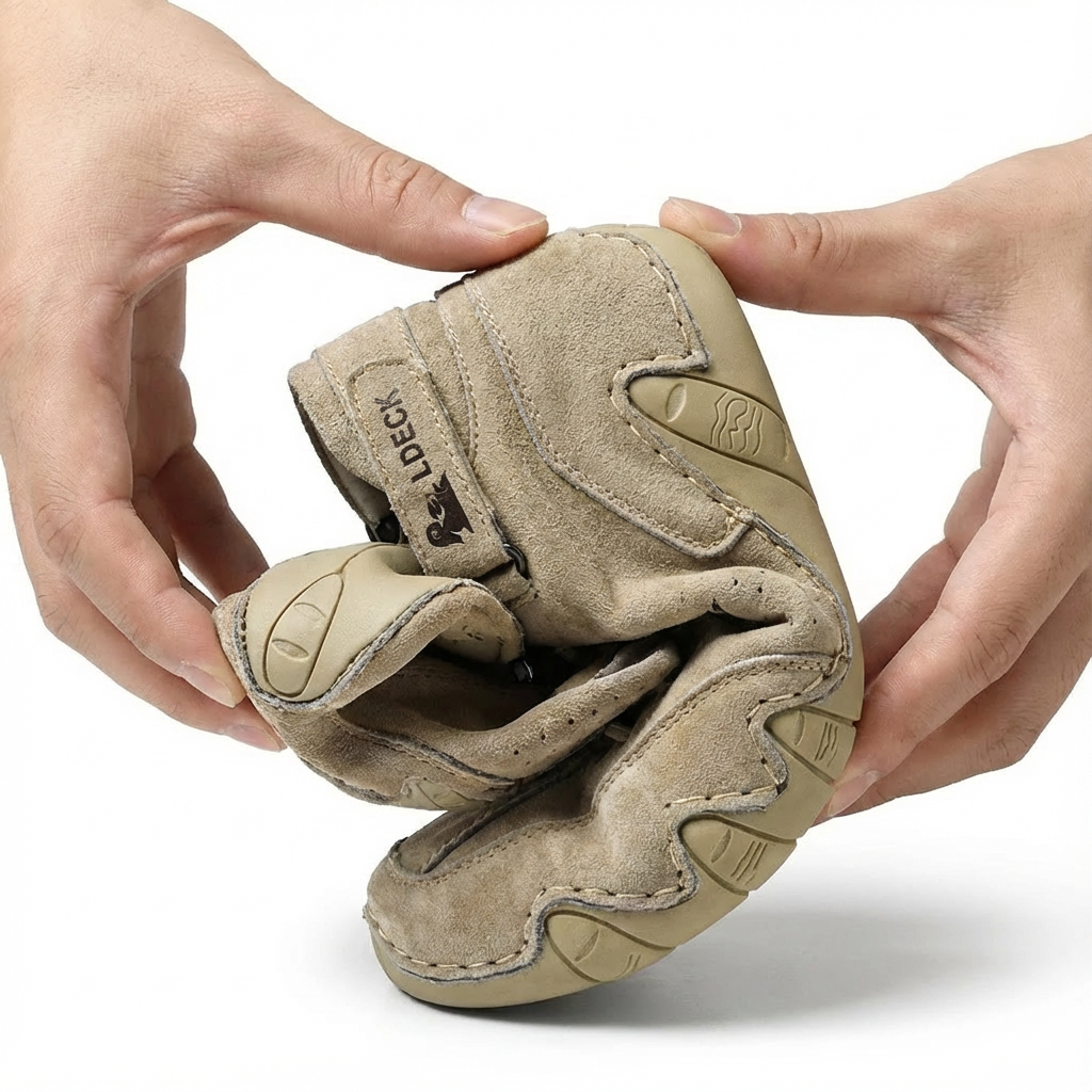 Orthopädische Stiefelette – Komfortstiefel mit Fußgewölbestütze | Ldeck
