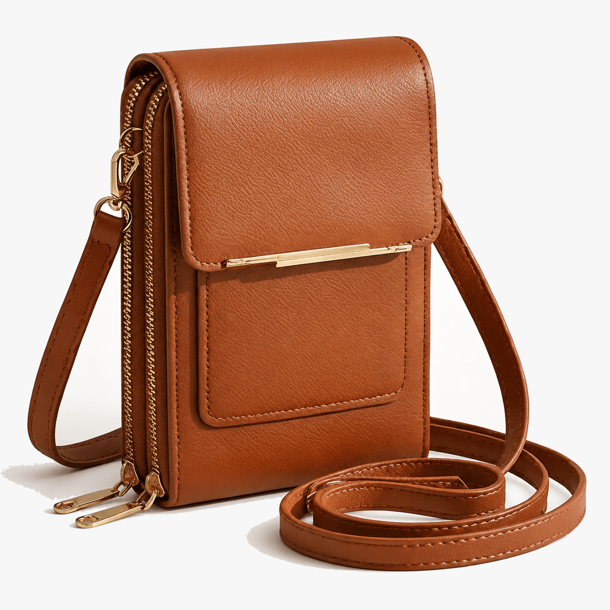 Carrara - Touch through crossbody phone purse