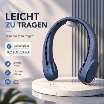 Bladeless Neck Fan – Wearable Hands-Free Cooling | NackenAire