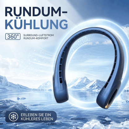 Bladeless Neck Fan – Wearable Hands-Free Cooling | NackenAire