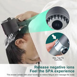 TURBOHEAD – High Pressure Shower Head with Filtration System for Clean Water