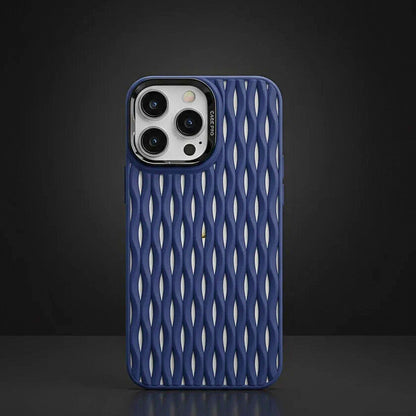 iPhone Hülle mit 3D-Wellenmuster – stoßfest & kratzfest